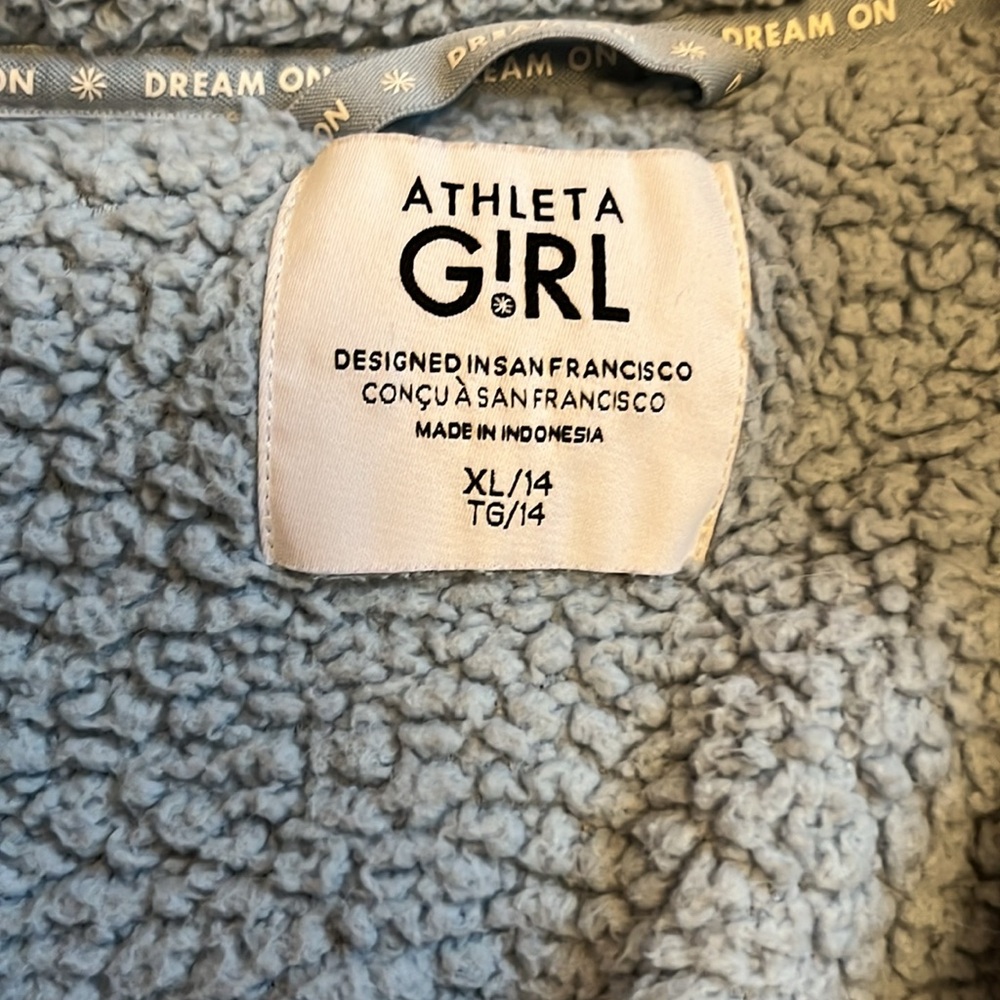 Athleta Girl Sherpa jacket - Picture 3 of 6